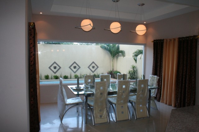 Dining Room overlooking the pool