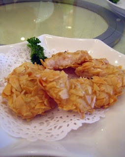 Fried Almond Dumpling @ China Treasures, Sime Darby