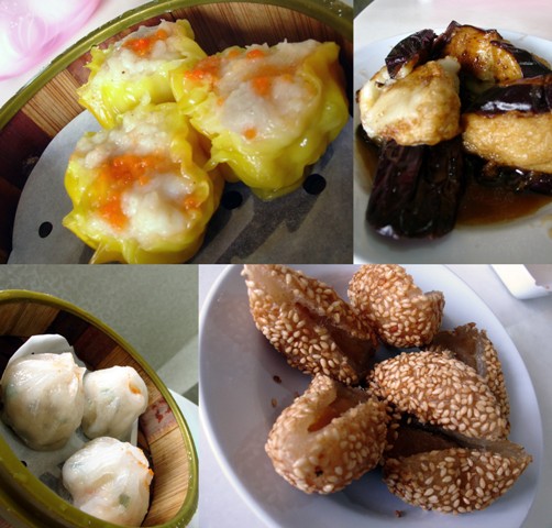 Siu Mai, Fried Brinjal stuffed Fish Paste, Jin Tui, Crystal Shrimp Dumpling @ Jin Xuan, Damansara Jaya, PJ