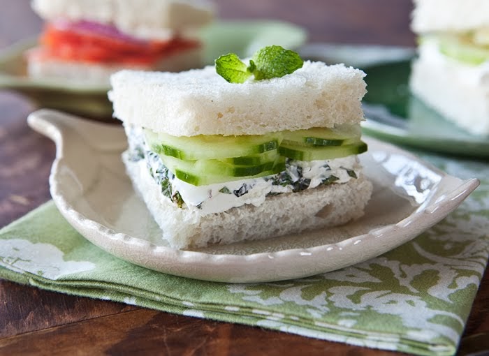 Onion, Carrot, Celery TEA SANDWICHES