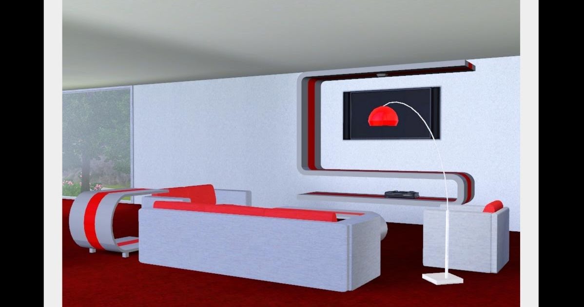 My Sims 3 Blog: Chicago Living Room by hudy777