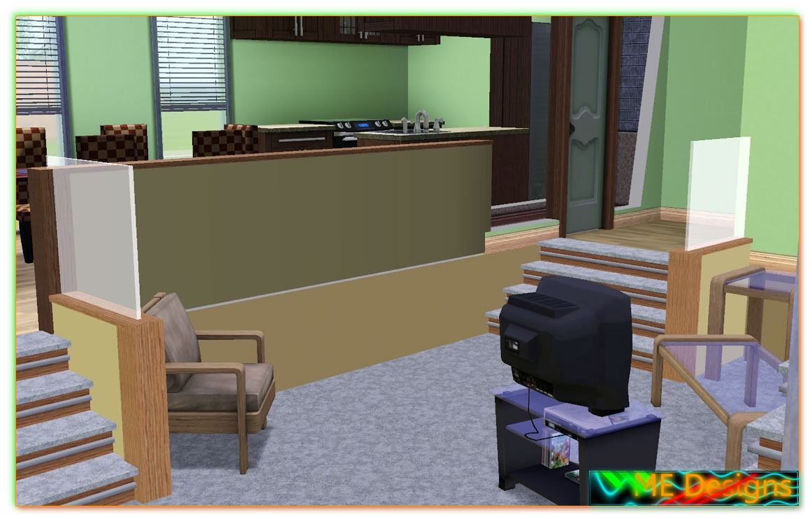 My Sims 4 U Half Walls by morphead