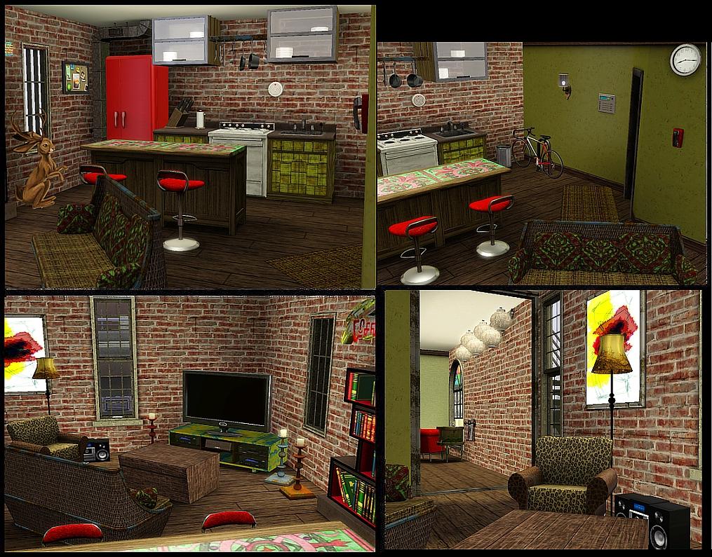 My Sims 3 Blog Piece Of Manhattan Late Night Apartment No Cc By At Mod The Sims