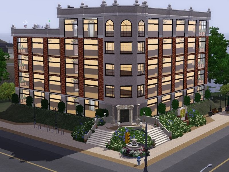My Sims 3 Blog Simsasha Manor [LN APARTMENT BUILDING!] by Nukapei