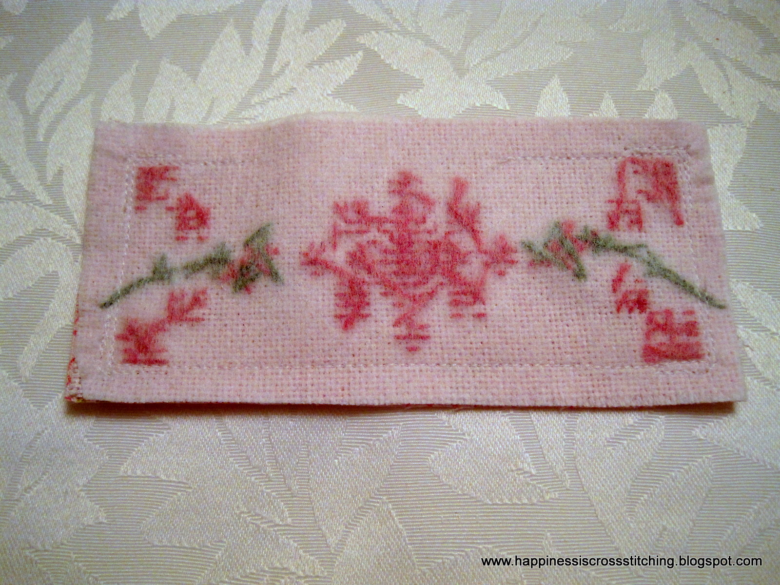 Lynn B 's finishing instructions for cross stitch Instructions for