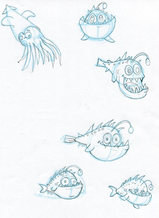This is the angler fish that angler fish art. This is the angler fish that