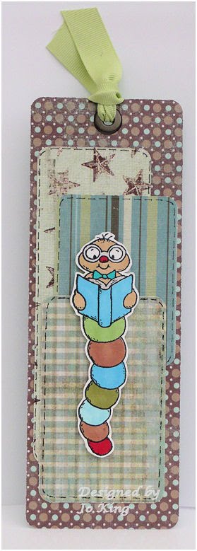 Bookworm Bookmark
