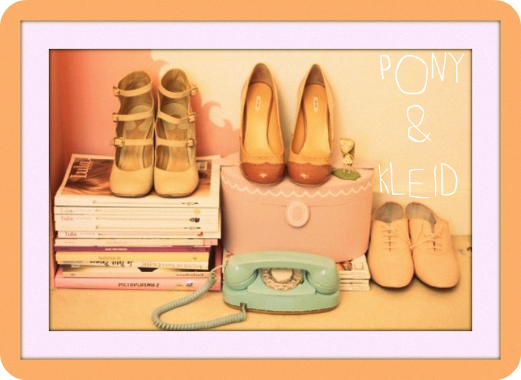 pony und kleid