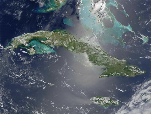 CUBA desde el ESPACIO