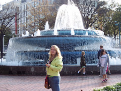 Erika at the Central Park Fountain