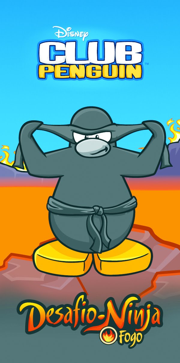 Club Penguin News: Ninja fogo e água