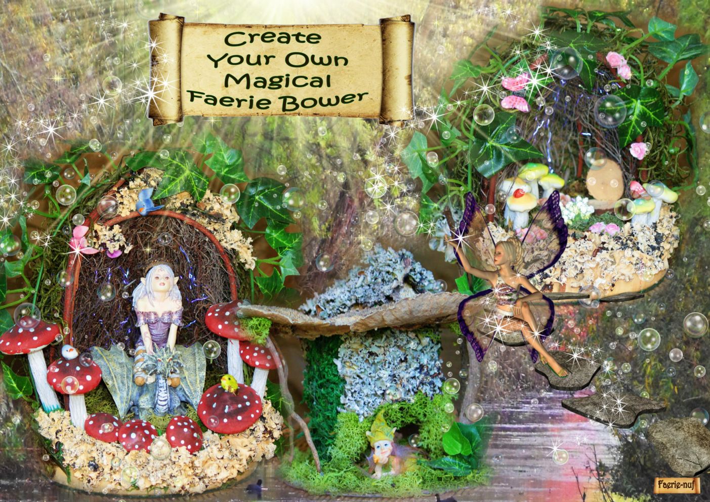 Faeries 4 Children MAKE A FAERIE HOUSE AND GARDEN