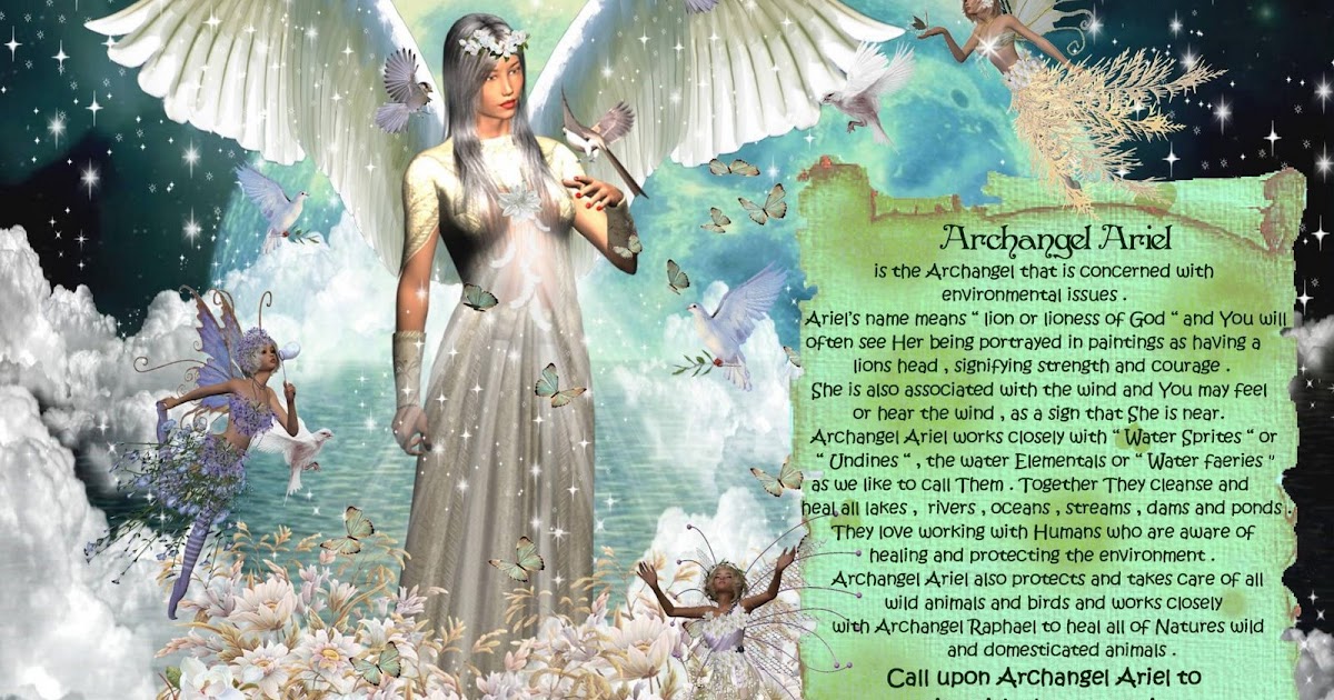 angel blessings ARCHANGEL ARIEL