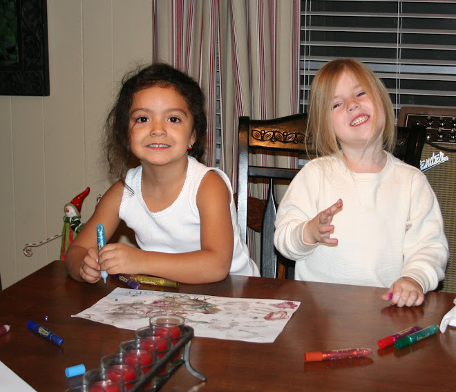 Mallory & her neighbor friend Lucy