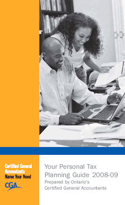 CGA Personal Tax Guide cover