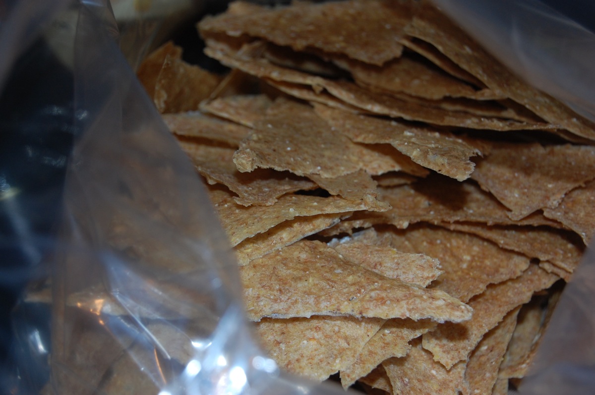 wildflower. raw, dehydrated tortilla chips!