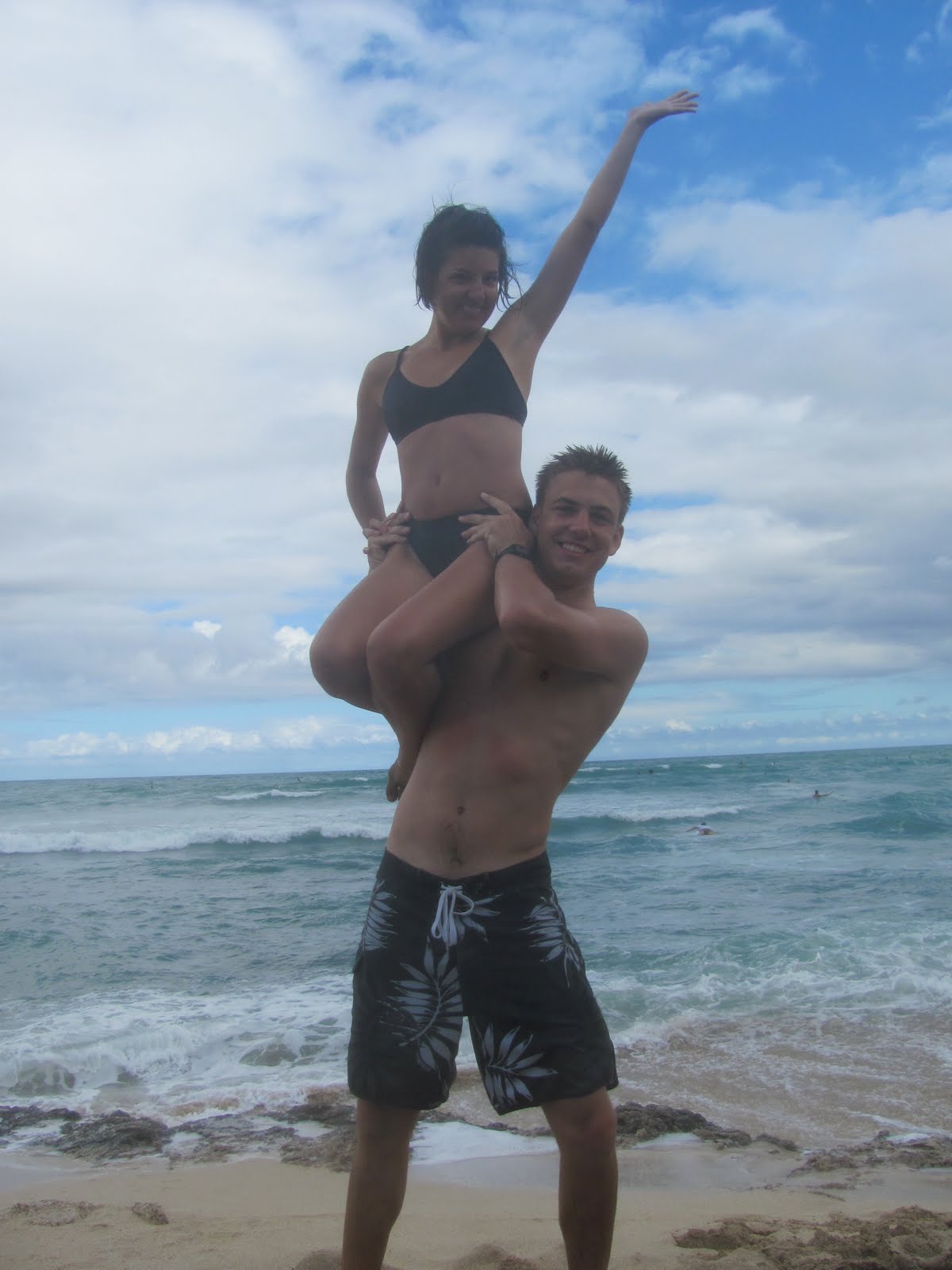 couples surfing
