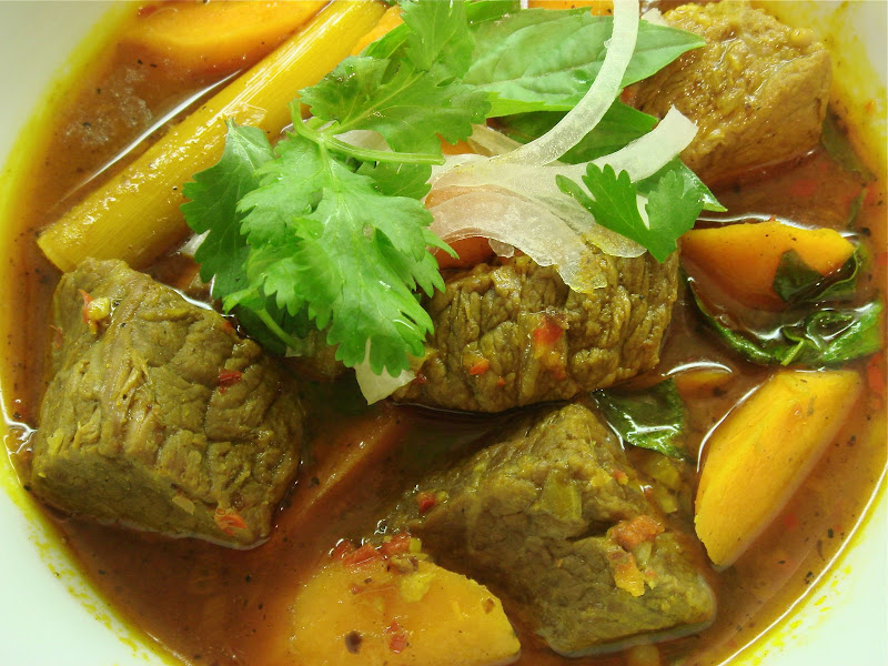 Beef Stew With Star Anise And Basil