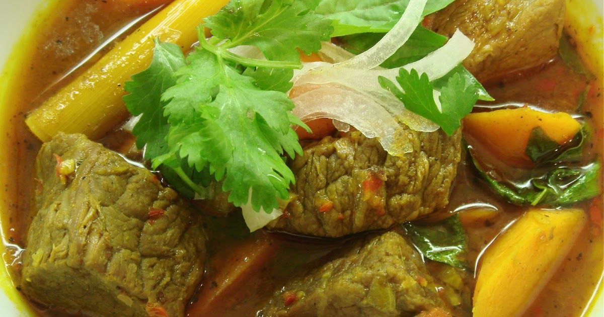 Beef Stew With Star Anise And Basil