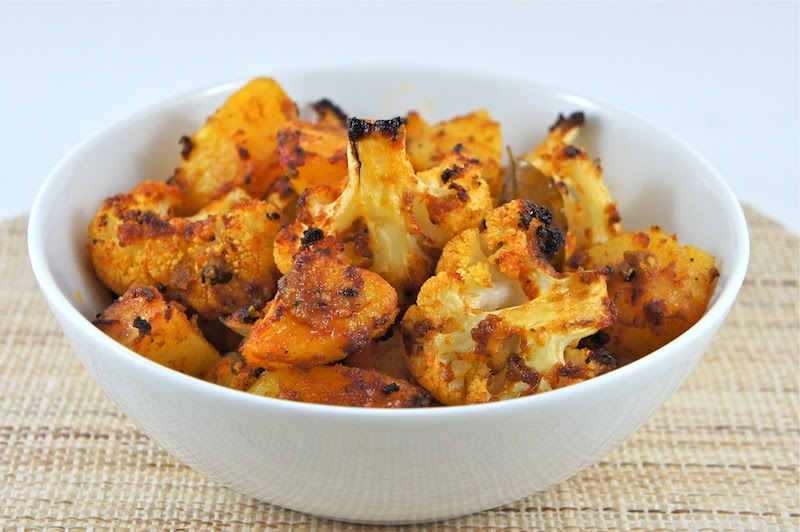 Spiced Roasted Cauliflower And Potatoes