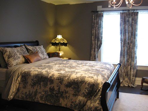 Bedrooms Painted Gray