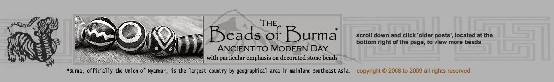 Pumtek and other Beads of Burma