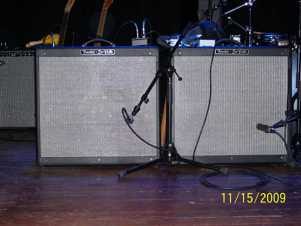 Blues Harp Amps Two Fender DeVille amps for a Harp Rig?