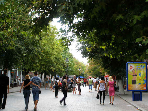 Улица Пушкина в Симферополе
