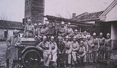 Симферопольские курсанты-пожарники, 1928 год Симферопольские курсанты-пожарники, 1928 год