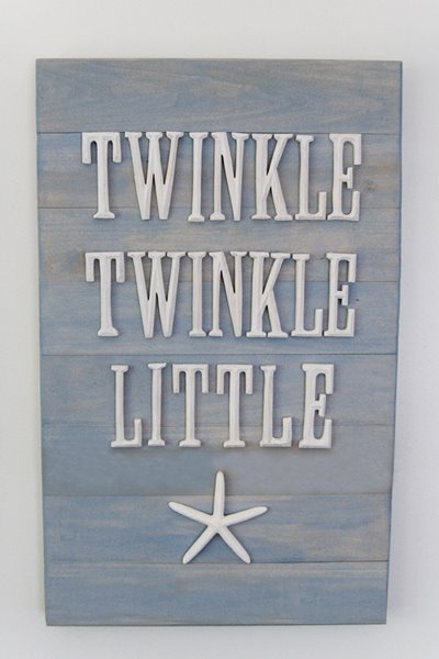 Twinkle Twinkle Little Starfish (10 Summer Seashell Decor Ideas)   #decor #decorating #seashells #beach #summer #sea