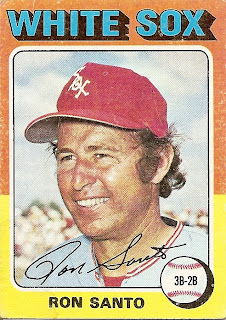 Here's Ron Santo's last card, Here's Ron Santo's last card,