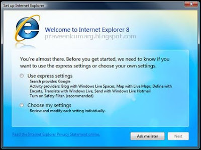 Internet Explorer 8 Beta 2 PT-BR Portable