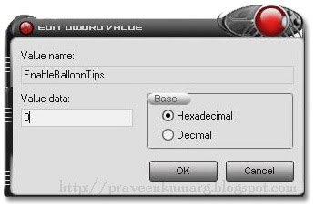 balloon notification