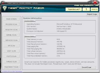 Free Anti RootKit Scanner