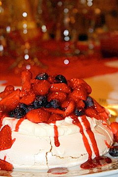 Mixed Berry Pavlova