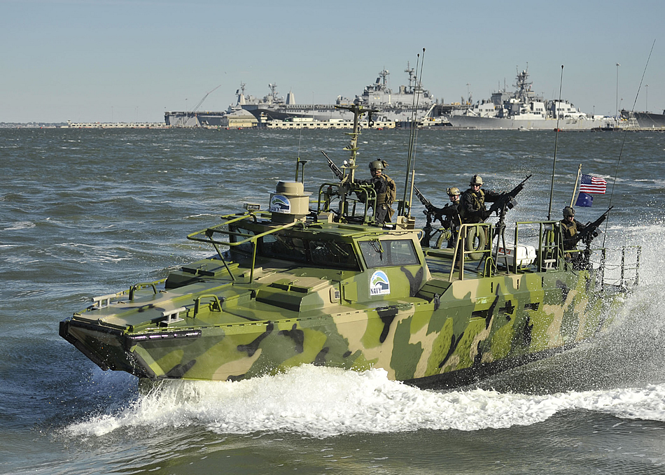 Houston Armor Club (HAC) Experimental Riverine Command Boat (RCBX)