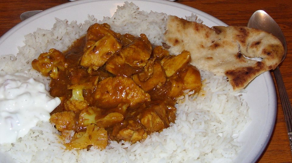 Jenny Eatwell's Rhubarb & Ginger Chicken & Cauliflower Curry
