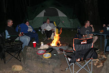 Enjoying the campfire
