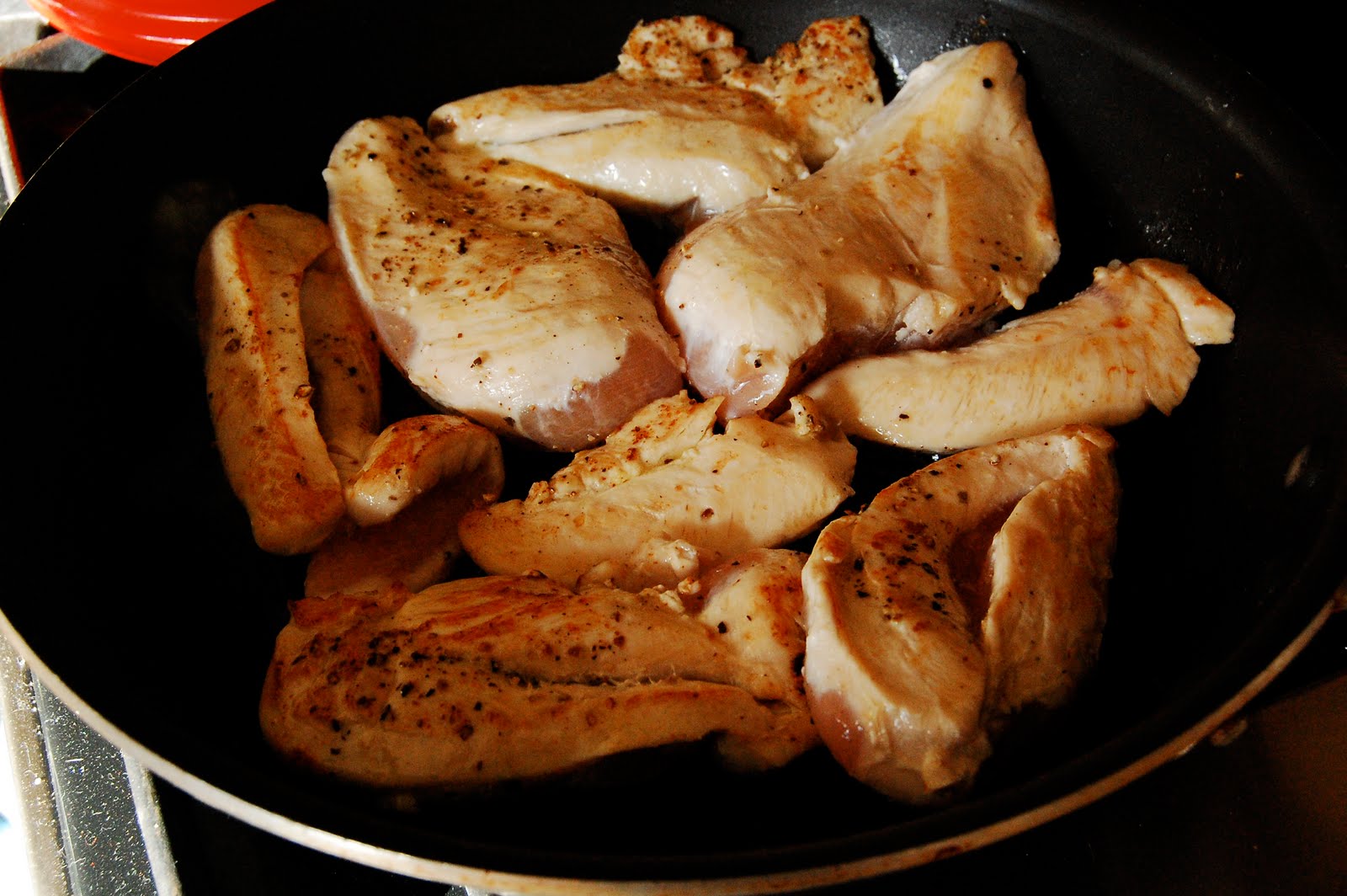 Red Door Epicure panroasted chicken breast with artichoke hearts and