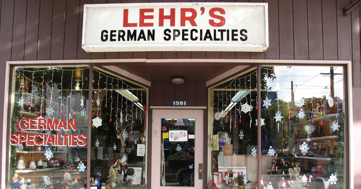 San Francisco pictures German store front view