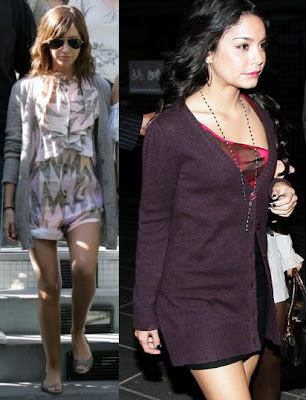 Vanessa Hudgens and Ashley Tisdale both love T Luxury cashmere – the same 
