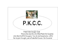 Prete Kids Cougar Club Logo