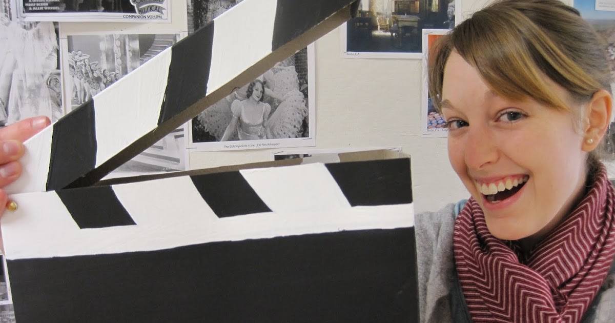 PLTC Behind The Scenes Make Your Own Clapperboard!