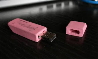 Eraser USB flash drive