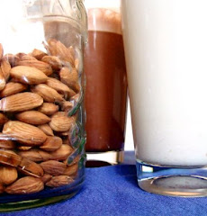 Make your own Almond or cashew milk! Here's how: