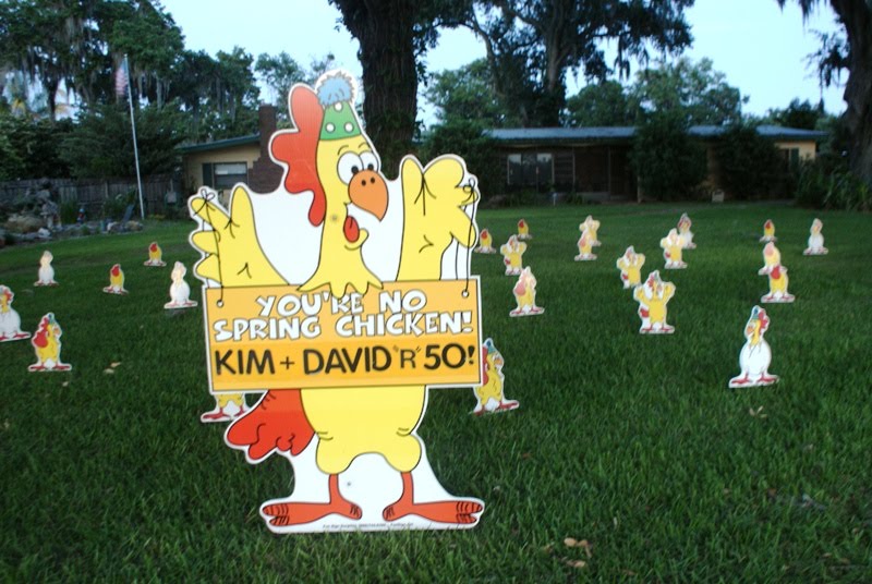 *BIRTHDAY YARD FLOCKING & DECORATIONS* TAMPA, FL CALL TODAY 813777