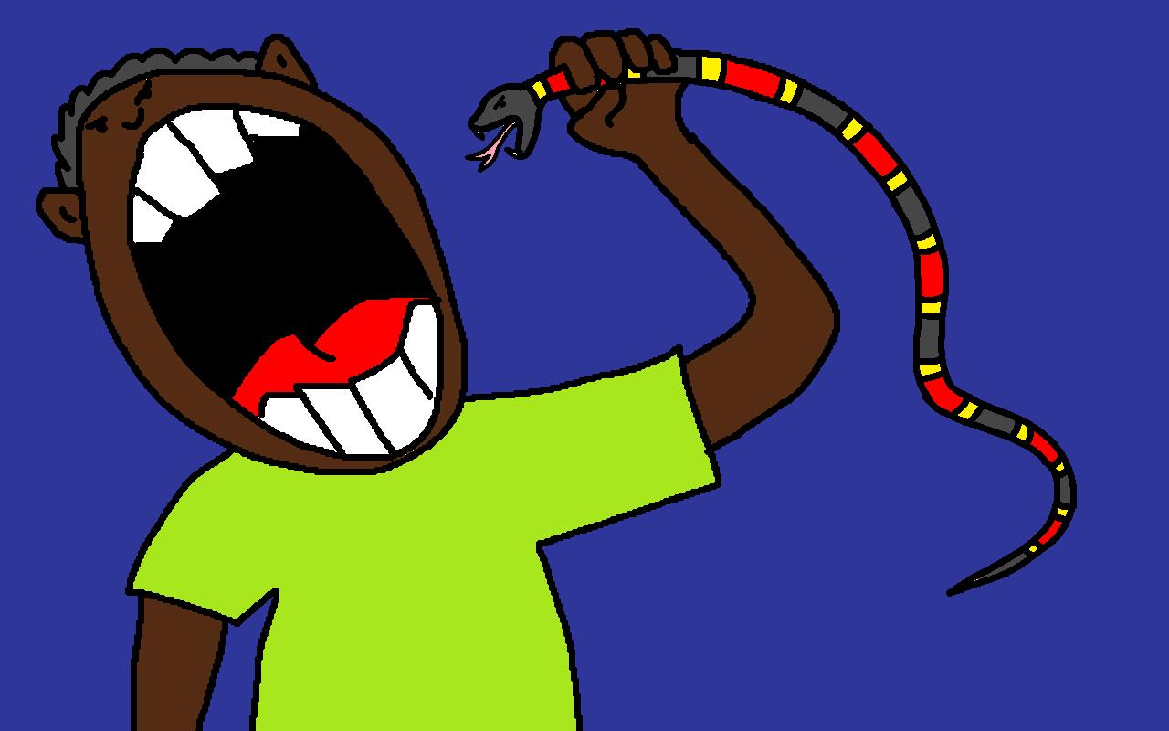 Coral snake red on black friend of jack Coral snake red on black friend of jack