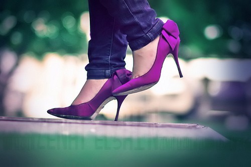  صندوق الـصـور★ - صفحة 6 We+Heart+It+via+Tumblr+Purple+Shoes