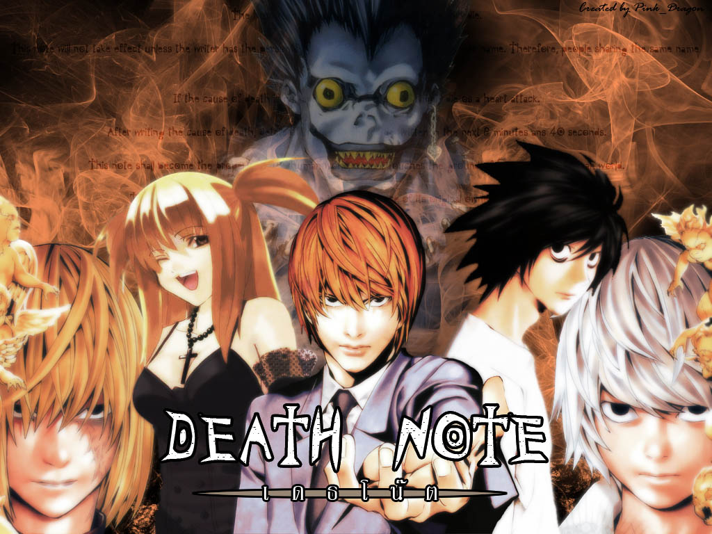 Death Note Death+note+Manga+Wallpaper