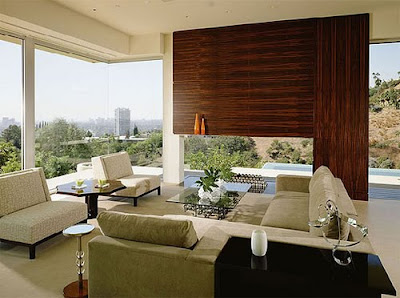 modern minimalst living room